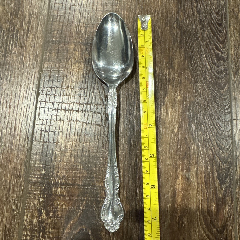 Vintage EKCO ETERNA BEAUMONT Spoon Spoon Ring Ornate Floral Design ONE SPOON
